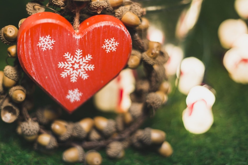    Праздничное сердце.