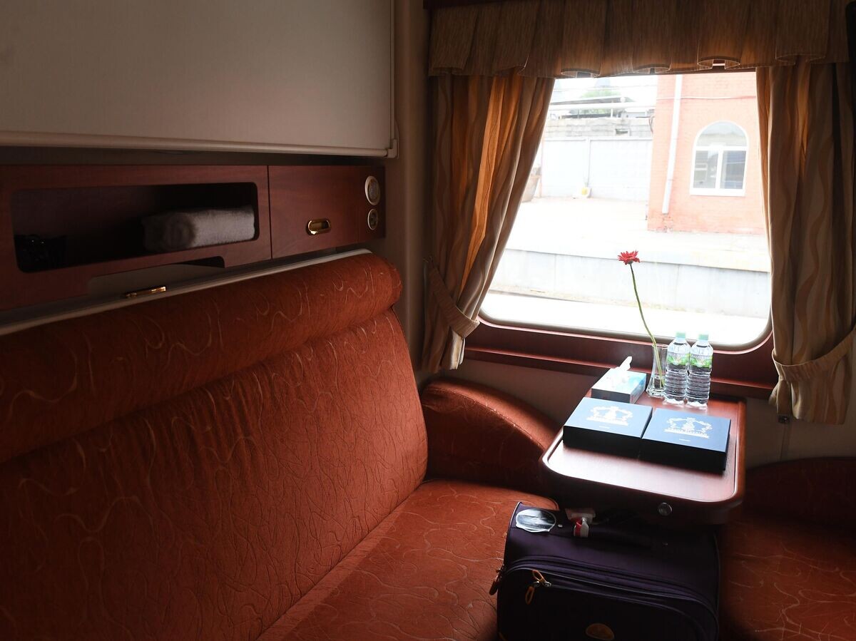    Купе в туристическом поезде класса люкс "Императорская Россия", который отправляется в путешествие по Транссибирской магистрали. | © Алексей Куденко