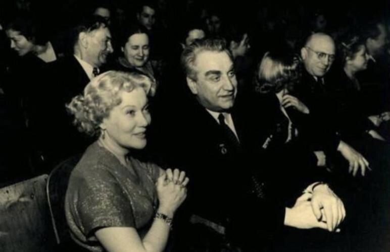 Любовь Орлова и Григорий Александров