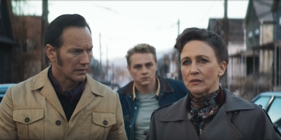 Кадр из фильма "Заклятие 4: Последний обряд" 2025.