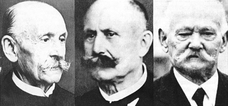 Братья Федерле: Фидель, Йозеф, Фридрих (Friedrich Feederle 1848—1940)

