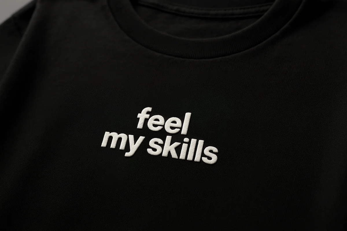 Шелкография с пуфф-эффектом