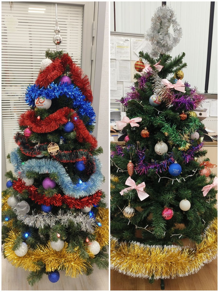 Елки на работе