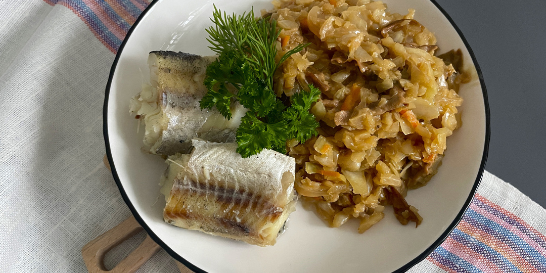 Когда квашеная капуста превращается во второе блюдо если её потушить особым способом с грибами