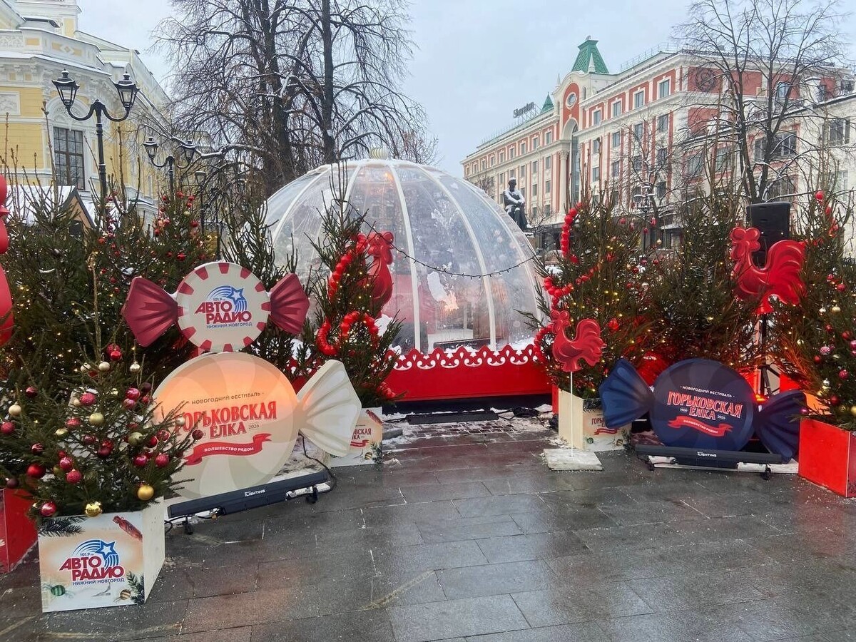    «Снежный шар» на «Горьковской Елке»    newsnn.ru