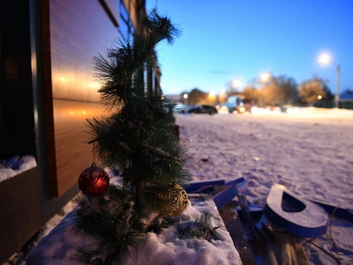  Предновогодний вид