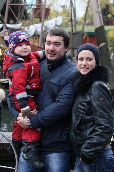 Анна Ковальчук и Олег Капустин