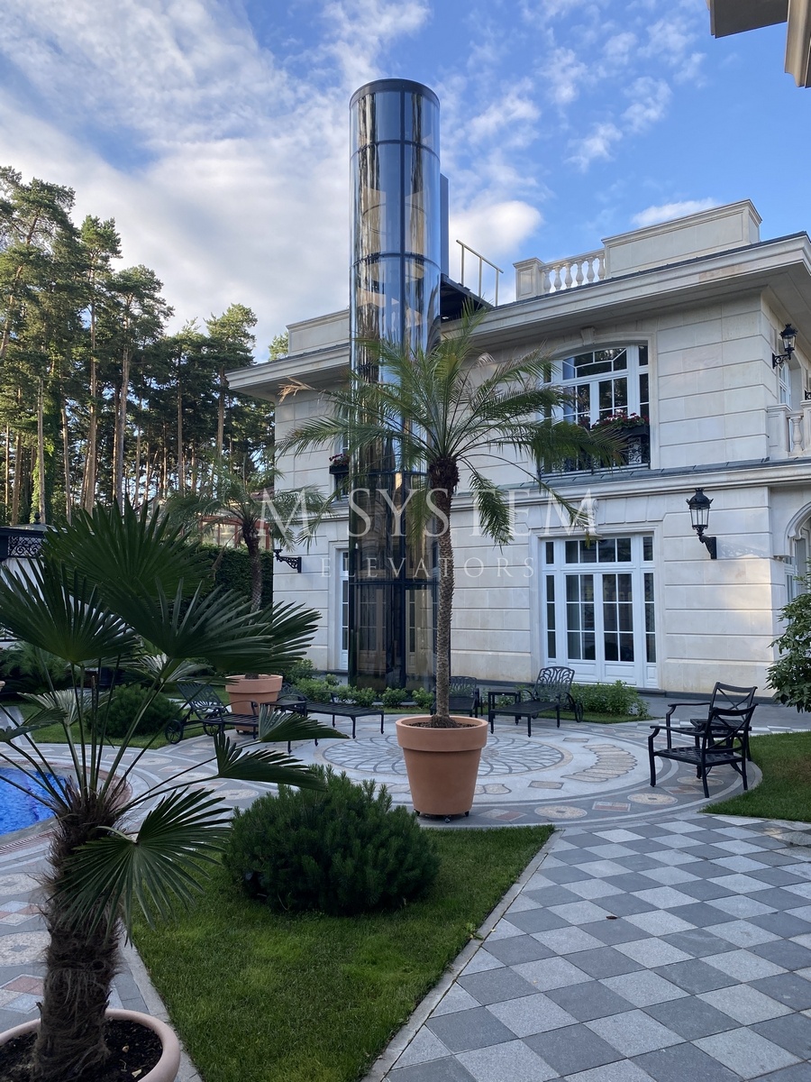 Приставная серия панорамных лифтов «М-Систем»