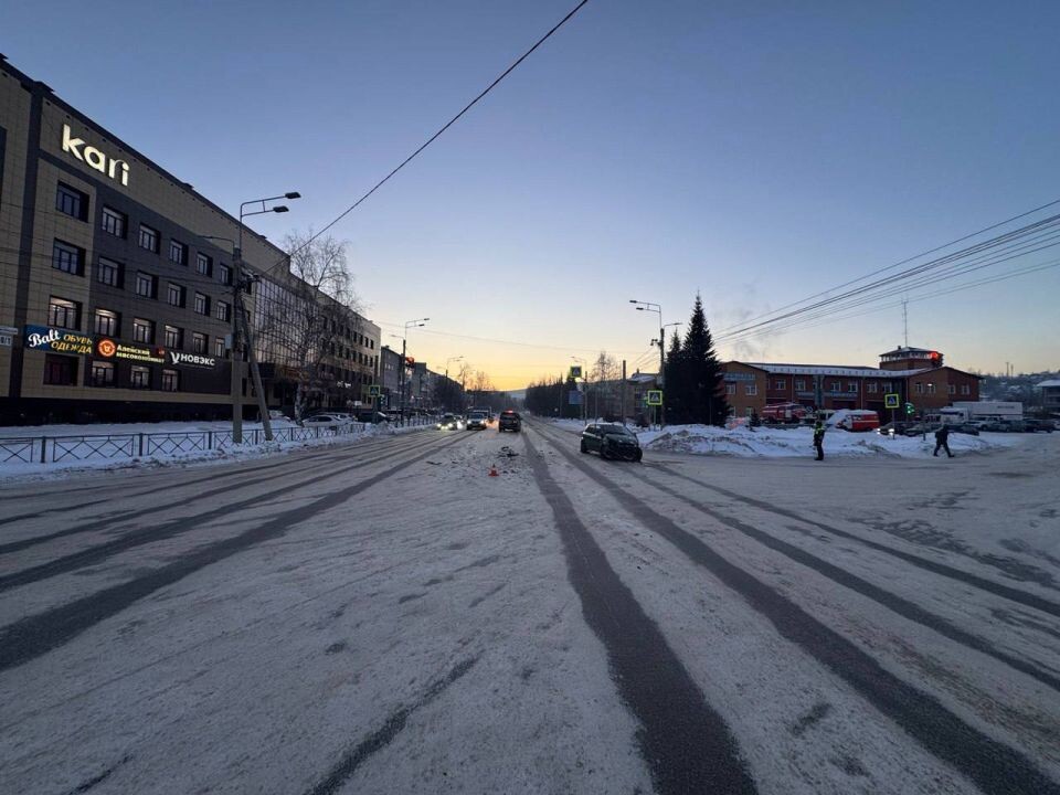    "Пьяное" ДТП в Горно-Алтайске. Источник: МВД по Республике Алтай