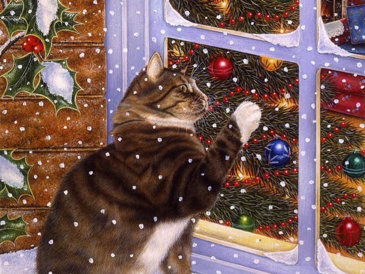 Рождественские легенды о котах: тайные хранители зимних ночей