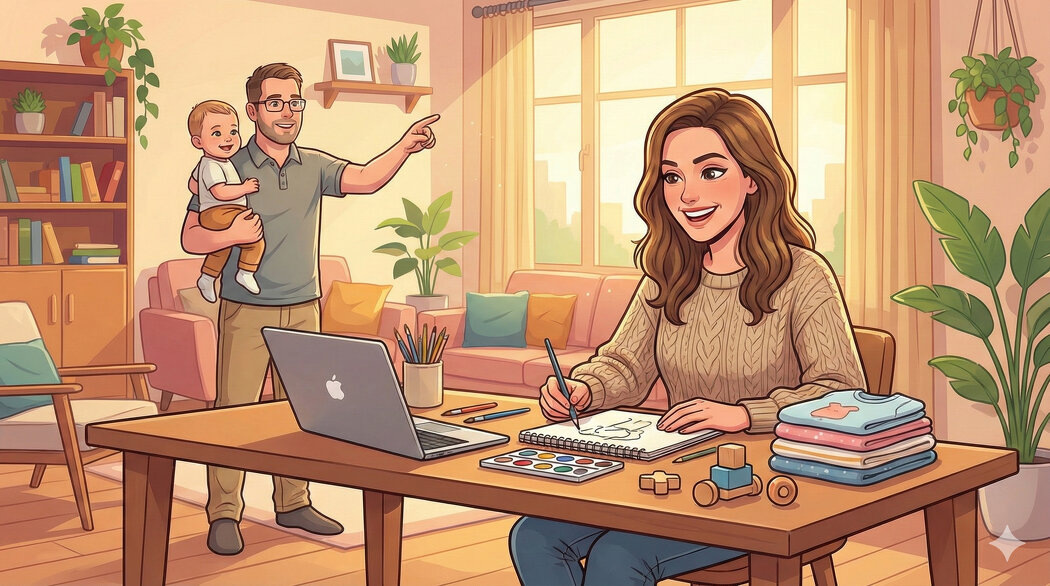 Там, где заканчиваются подгузники: как маме в декрете не раствориться в быте