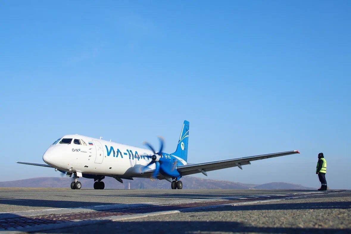 Ил-114 в Горно-Алтайске