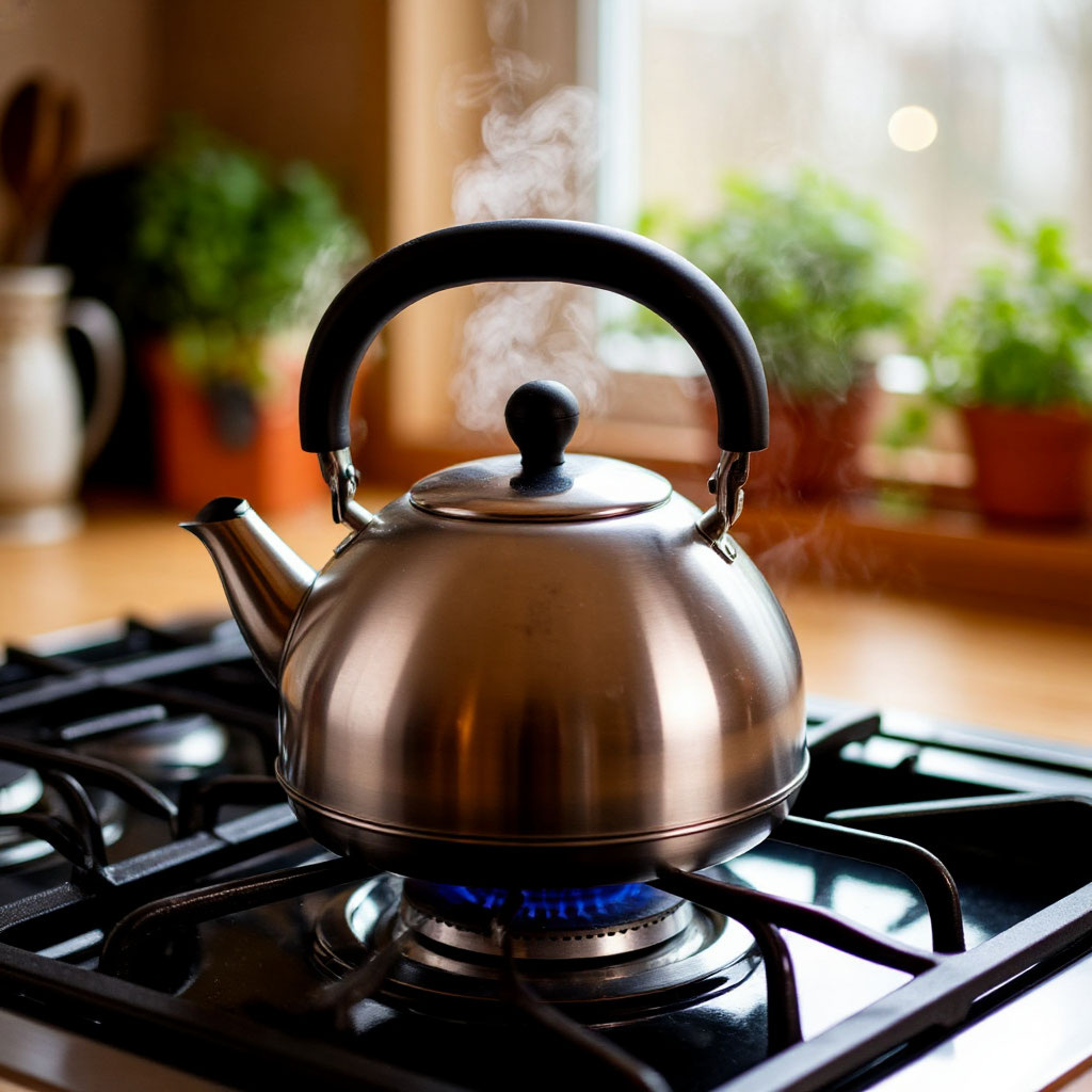 Кипел чайник. Вот так просто.