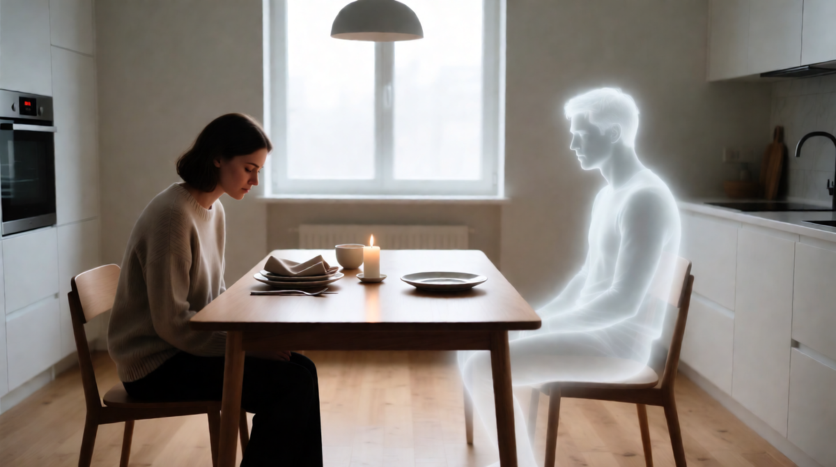 Иногда я смеюсь — и тут же замираю.
Потому что первое, что я хочу — рассказать ему.
А он — не ответит.