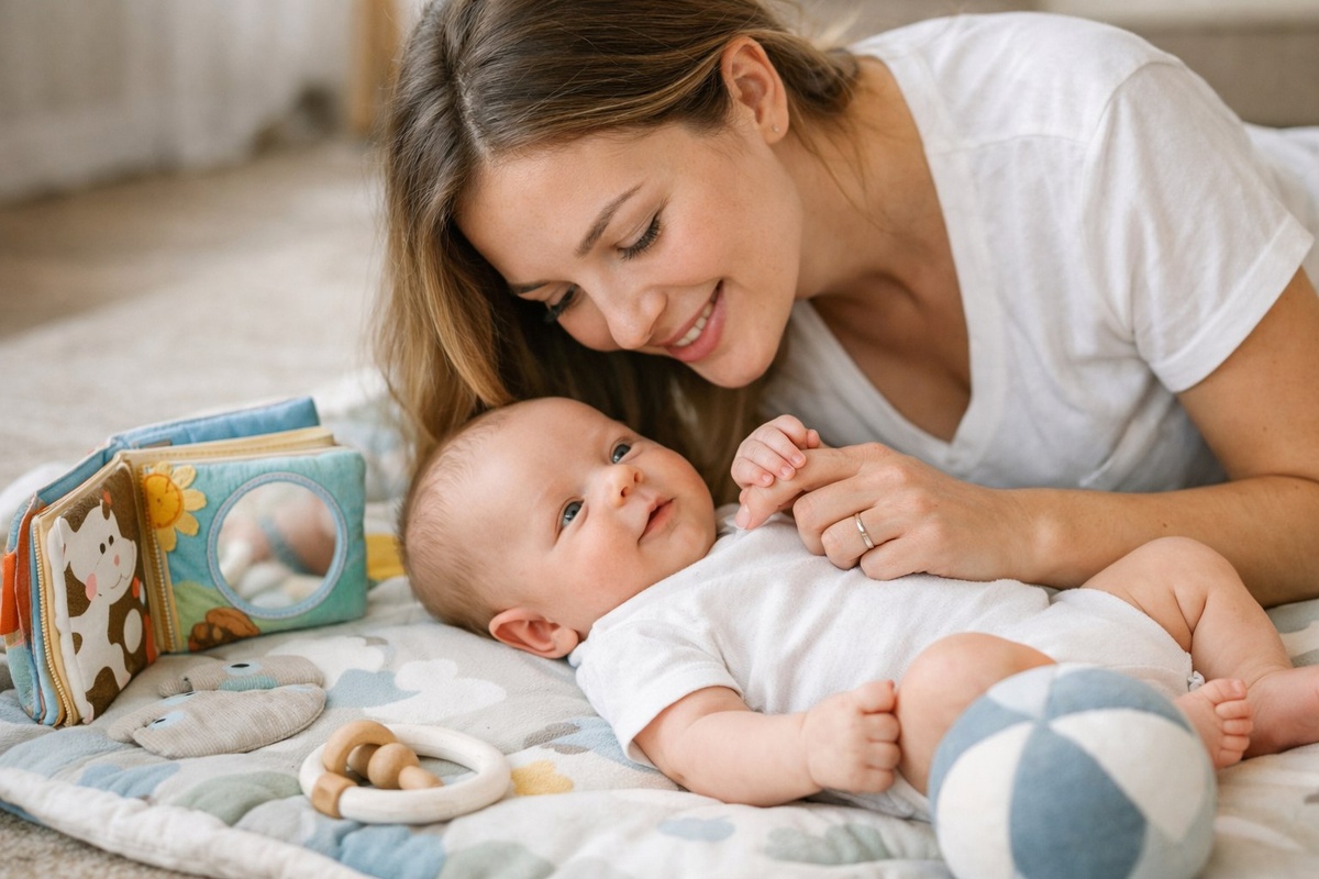 Игрушки для новорожденного: что выбрать в 0–3 месяца