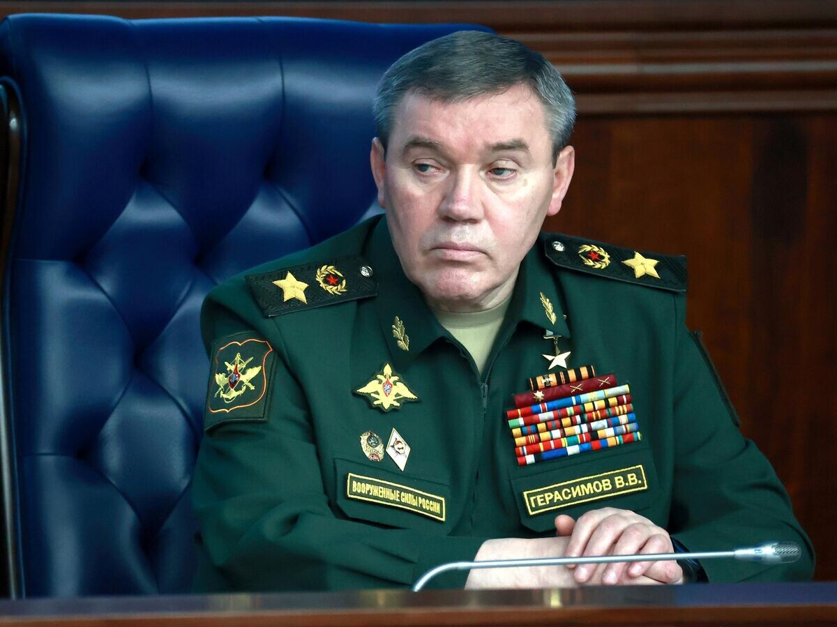    Начальник Генерального штаба Вооруженных сил РФ Валерий Герасимов | © РИА Новости / POOL