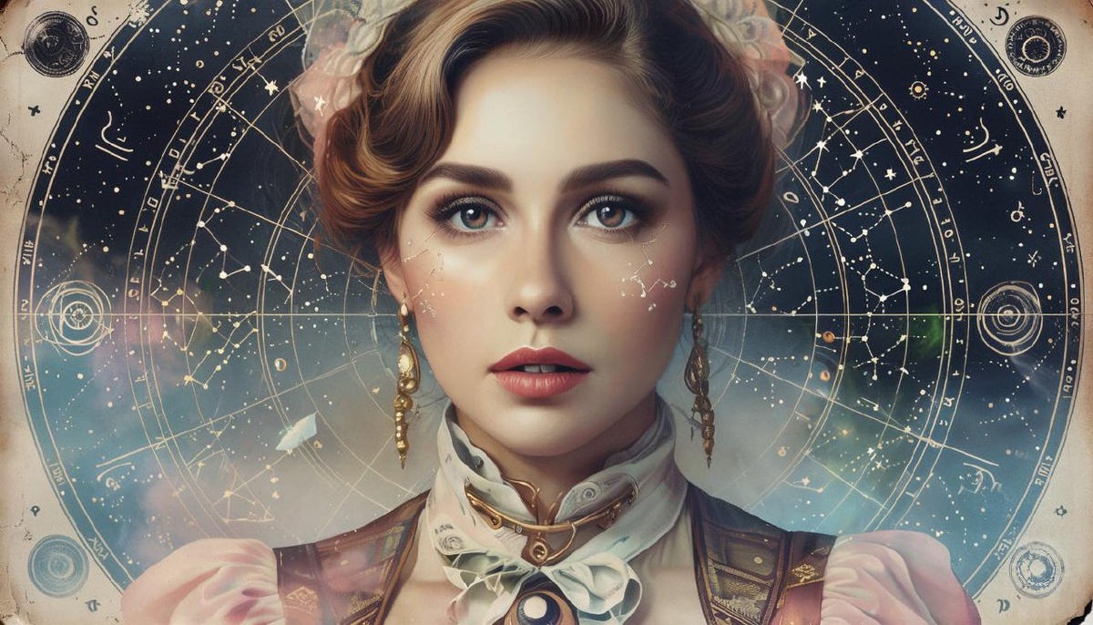 Астрология. Иллюстрация сгенерирована нейросетью