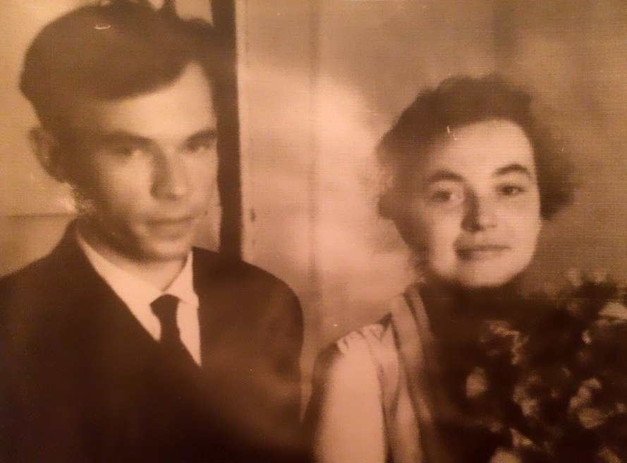 Мои папа и мама. Свадьба. 1962 год...