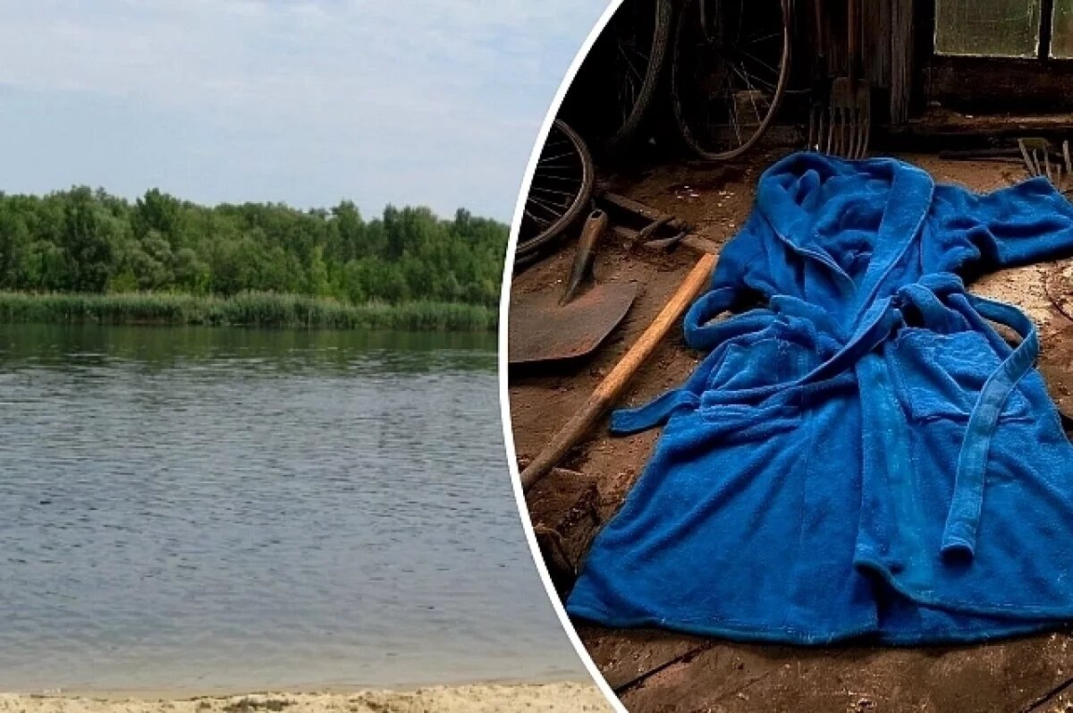    Душили поясом от халата?