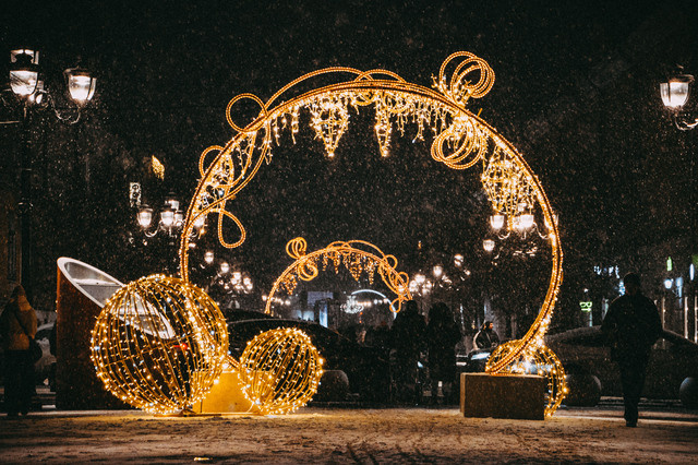 В Твери установили 56 новых светодиодных конструкций к Новому году