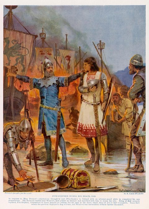 Робер Фицстефен устроил пожар.