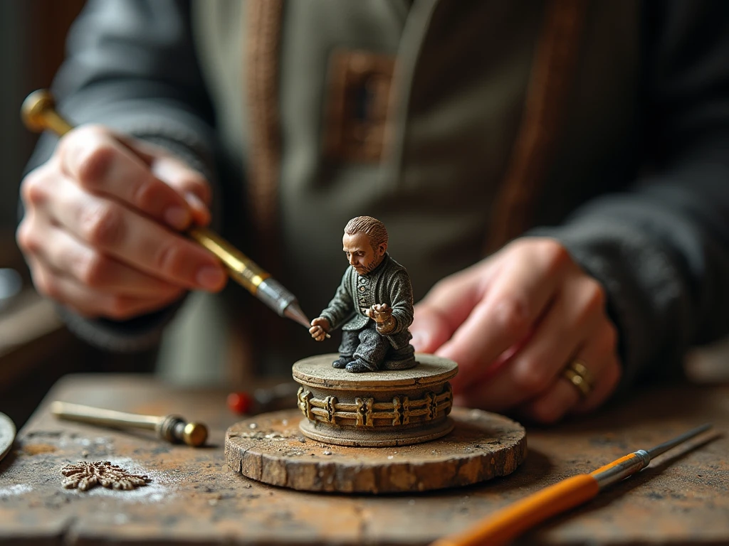 Художник миниатюрной живописи