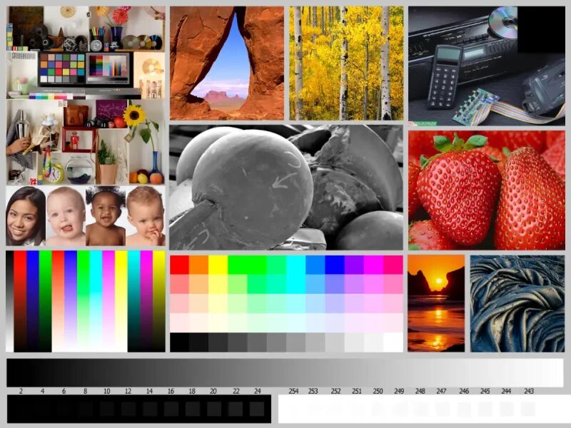 Стандартный тест качества печати