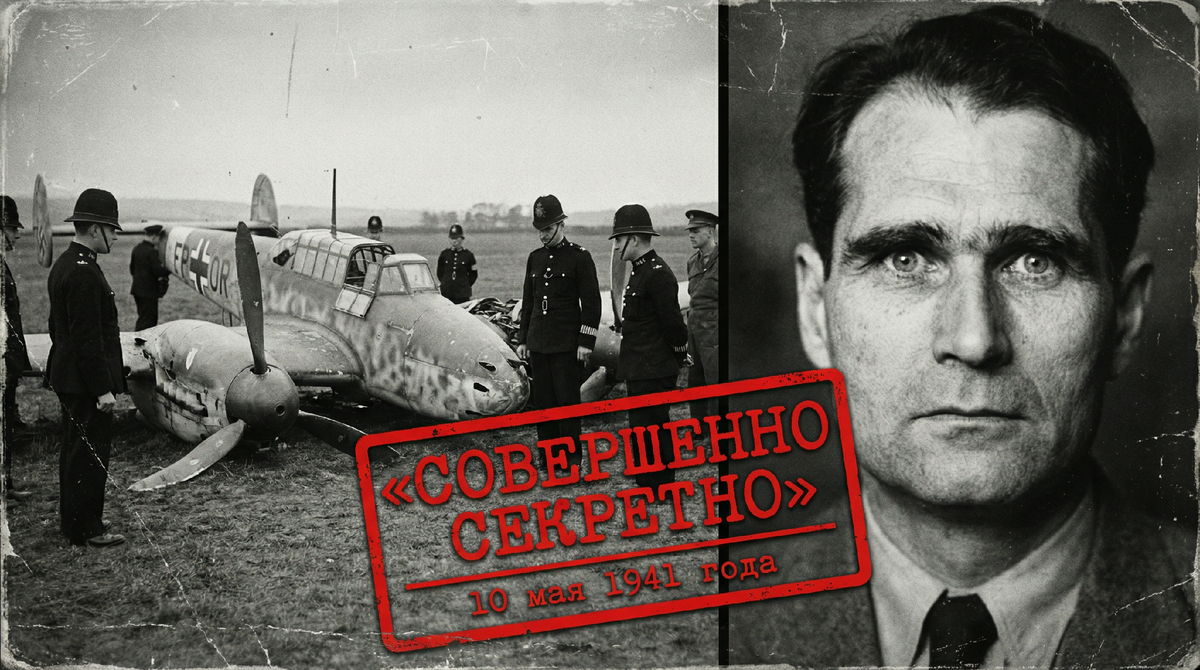 Что советская разведка на самом деле знала о перелете Рудольфа Гесса в Англию