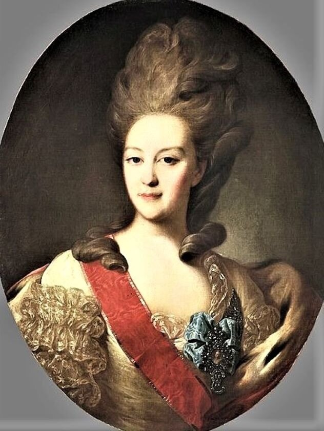 Портрет княгини Е.Н. Орловой. Худ. Фёдор Степанович Рокотов