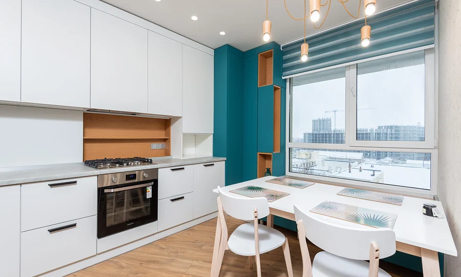 Дизайн маленькой кухни 6 кв.м: идеи планировок и 70 фото интерьеров