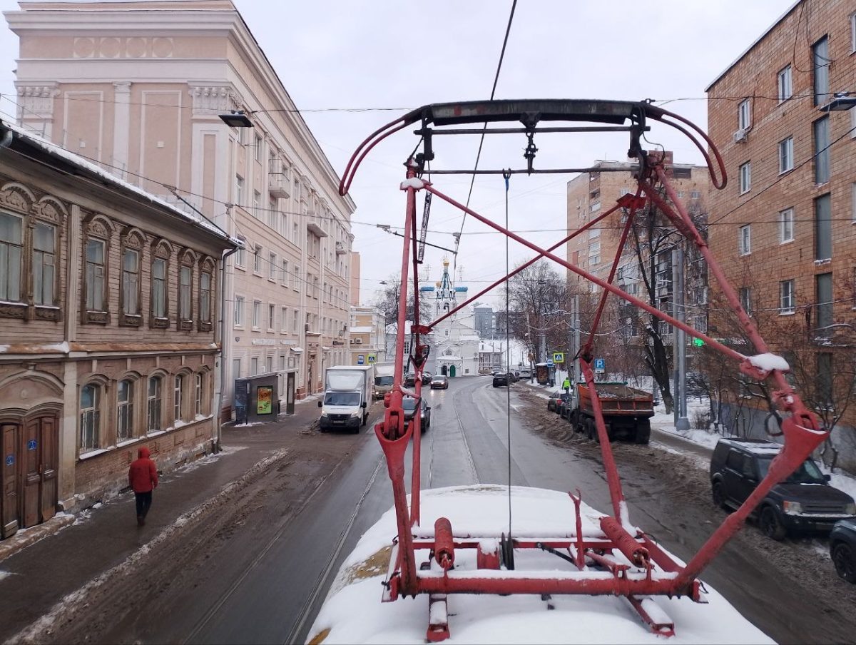    Обкатка трамвайных путей началась на нескольких участках в Нижнем Новгороде