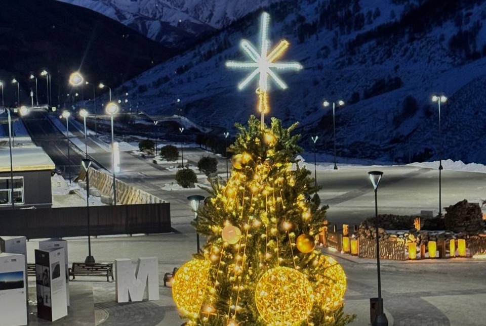    Курорт готовится впервые встретить Новый год. Фото: курорт Мамисон