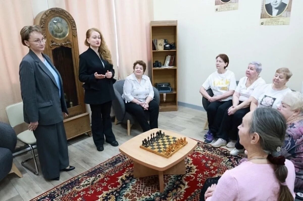    В Туле открыли досуговый центр для пожилых людей