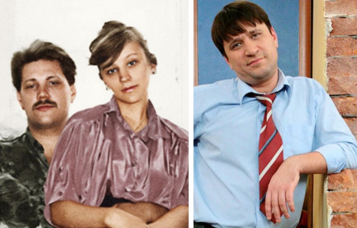 Виктор с первой женой