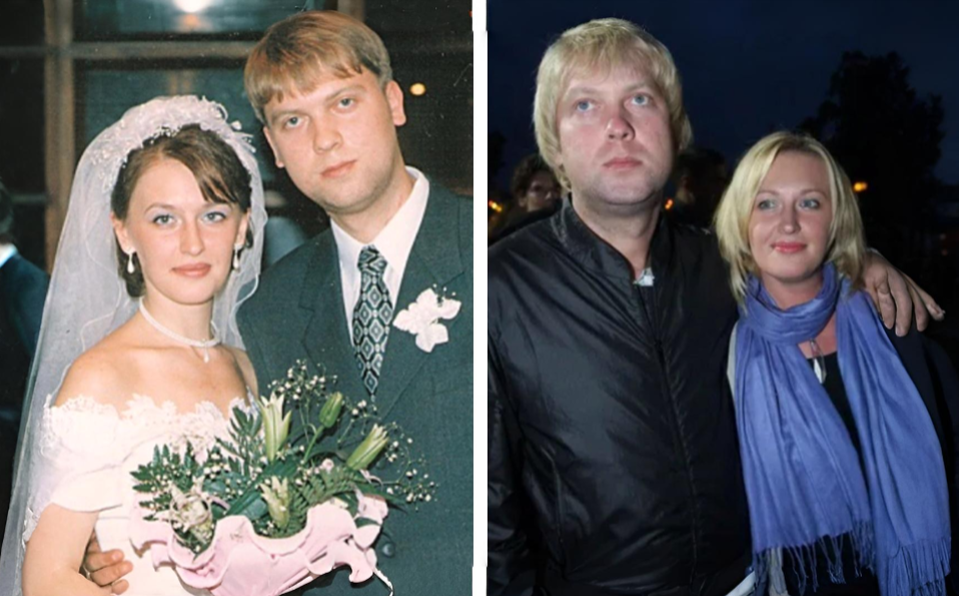 Сергей с первой женой