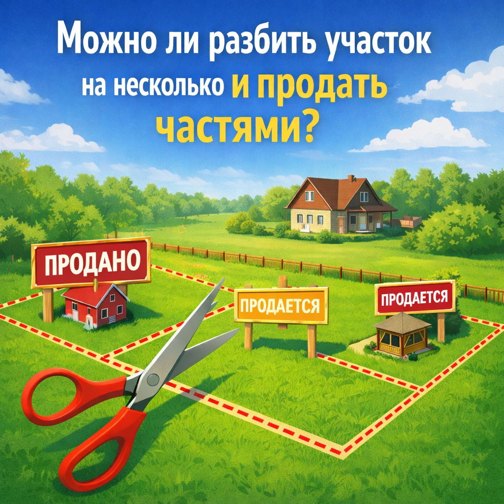 (Раздел земли: законные основания, ограничения по ПЗЗ и подводные камни при межевании)