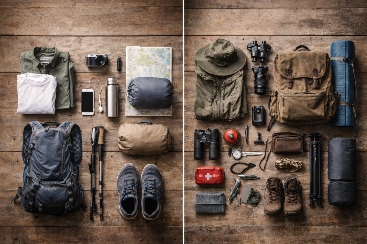 Как выбрать экипировку под формат поездки