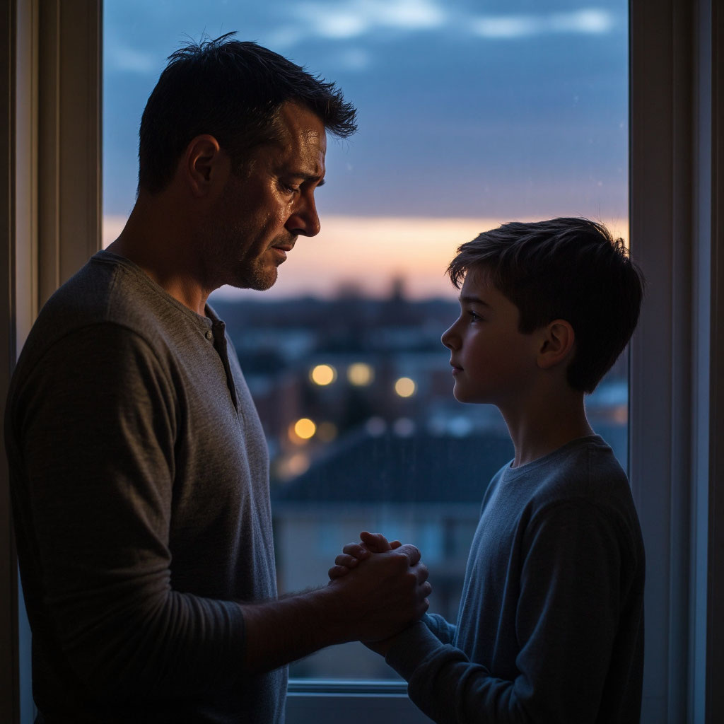 Олег и Артём плачут. Викторию увезли. 