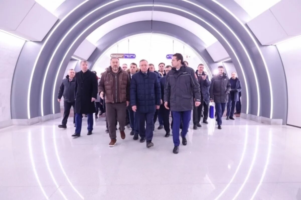   Беглов: В 2026 году Петербург выйдет на рекордные темпы строительства метро