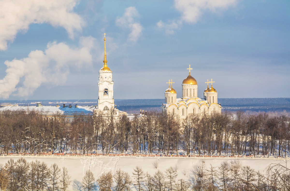Вид на Успенский собор