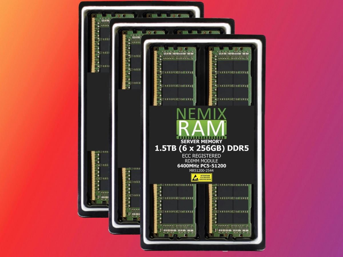    Nemix представила набор DDR5-памяти за 5,5 миллиона рублей