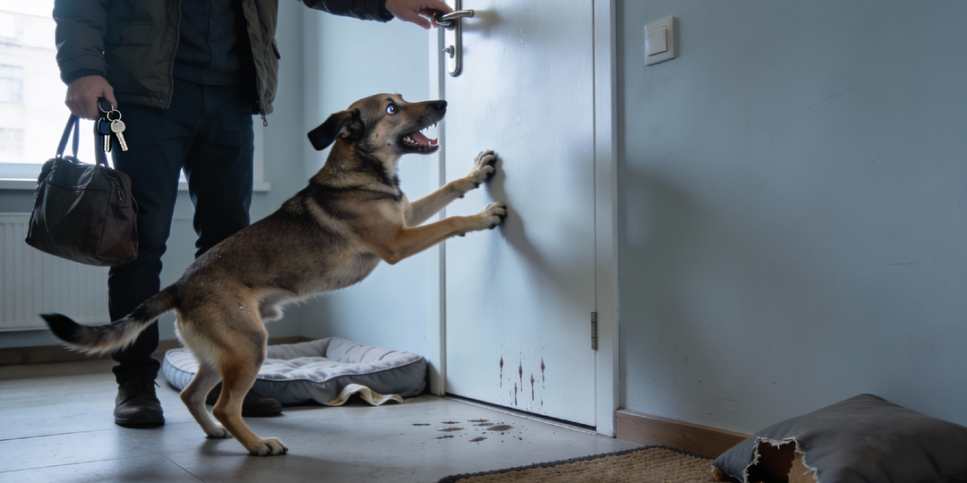 Собака в панике, когда вы уходите: это лечится! (8-недельный план против сепарационной тревоги)