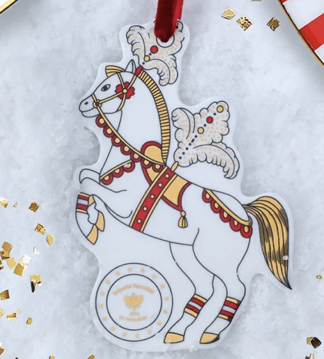 Елочная игрушка Гранд цирк, Императорский фарфоровый завод
