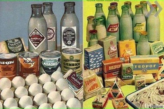 Молочные продукты Фото из открытого доступа