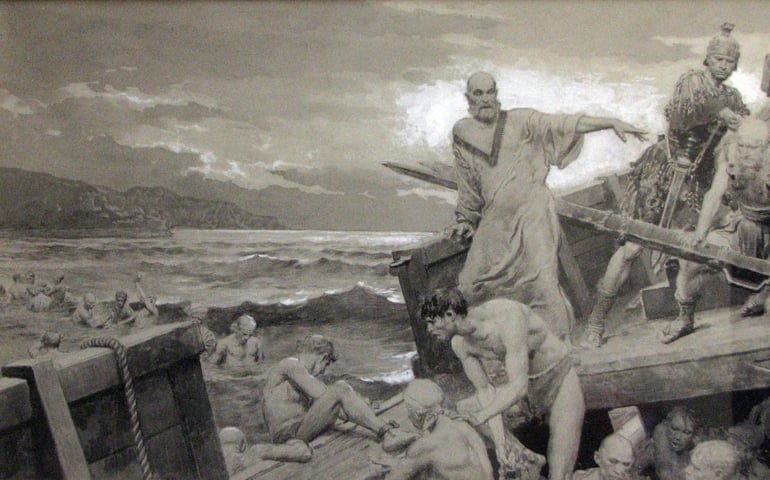 "Апостол Павел и кораблекрушение": почему Бог допустил гибель корабля, но спас всех людей
