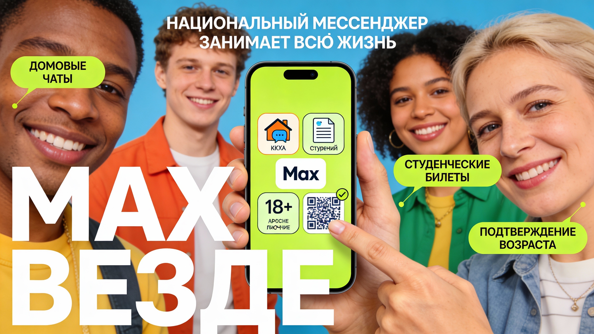Путин подписал законы мессенджер Max расширяет влияние на все сферы жизни