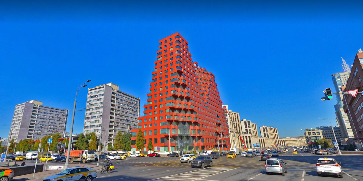 Комплекс Red 7 спроектирован нидерландским бюро MVRDV. Фото: Данила Микрюков
