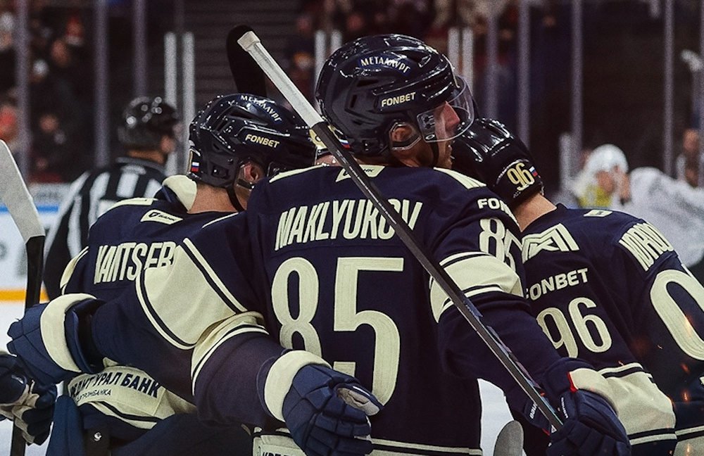    «Металлург» дома победил «Трактор» (5:4 ОТ) в матче КХЛ.ХК «Металлург»