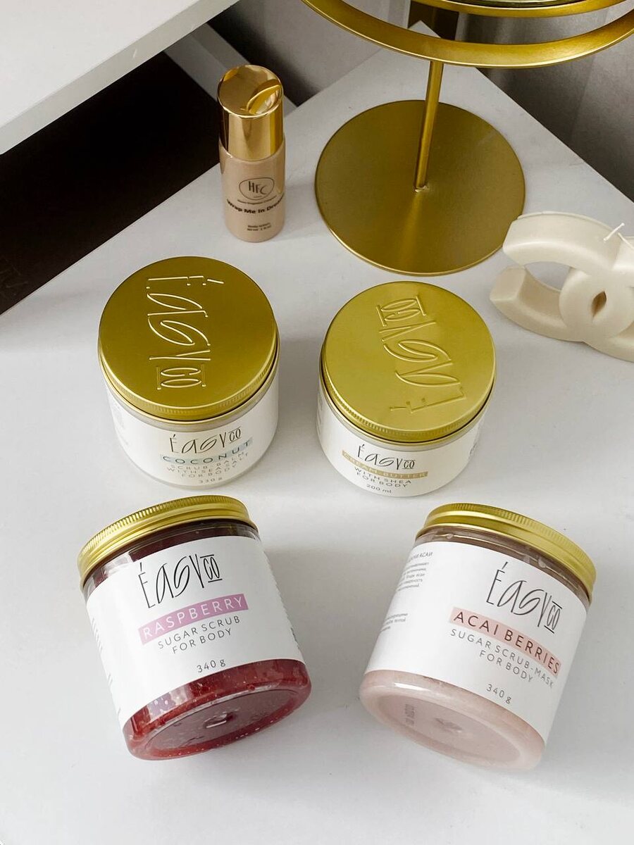 Органические скрабы на основе натуральных масел