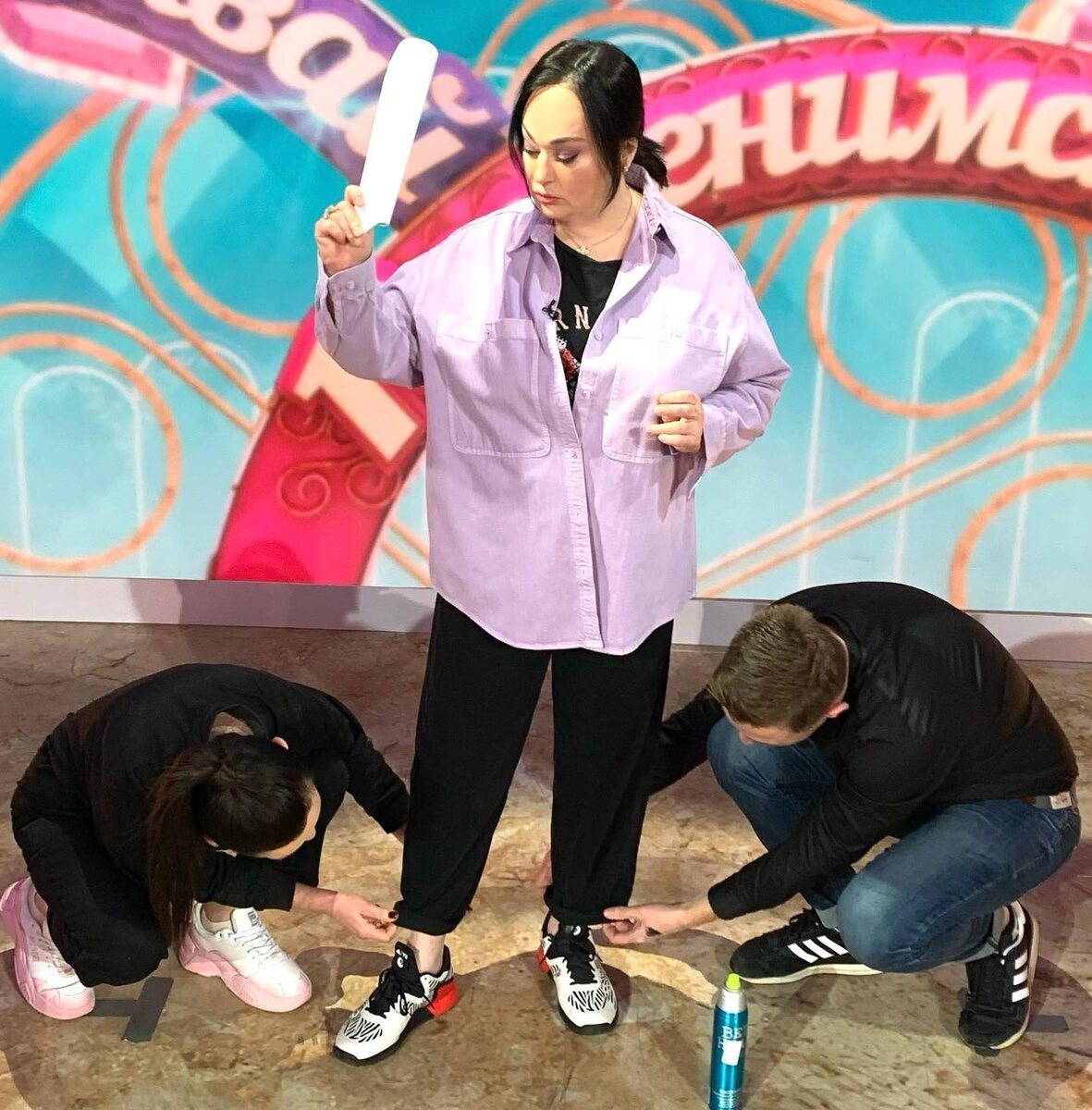    Лариса Гузеева на съемках шоу «Давай поженимся!»Соцсети Ларисы Гузеевой